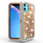 Liquid Armor Robot Case for iPhone 12 Pro Max 6.7 (Rose Gold)